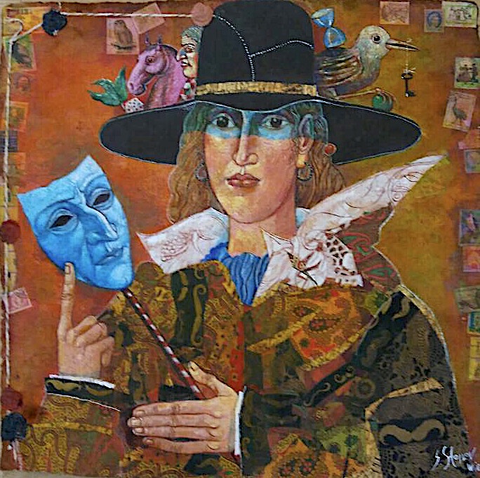 "The blue mask"