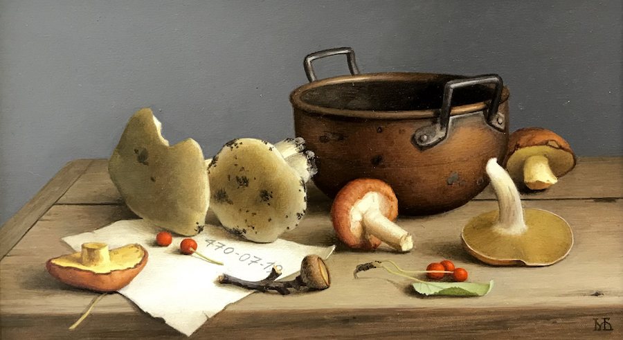 Натюрморт със смокиня