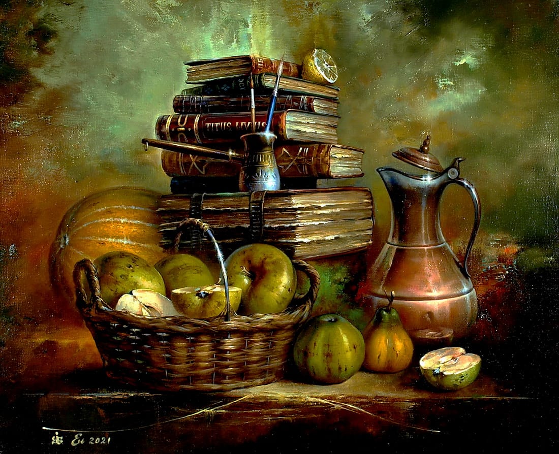 "Натюрморт с книги"