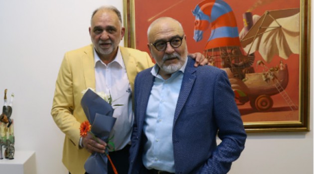 Mihail Lalov and Hristo Yotov tell tales of love and adventure in Gallery VALER in Sofia